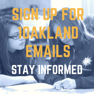 Sign up for 1Oakland Emails